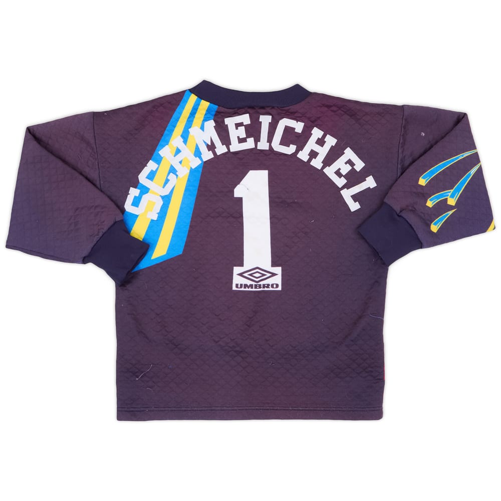 1992-93 Manchester United GK Shirt Schmeichel #1 - 4/10 - (S.Boys)