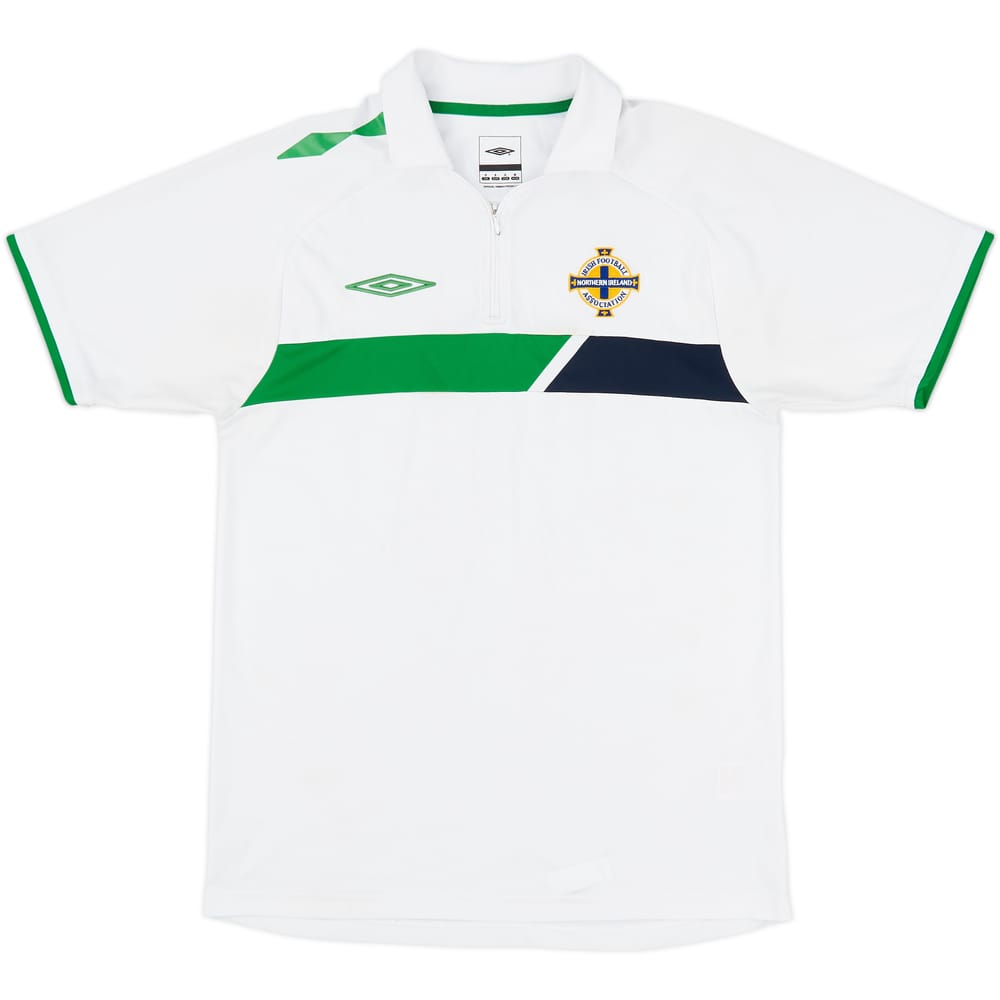 2007-08 Northern Ireland Umbro 1/4 Zip Training Shirt - 9/10 - (S)