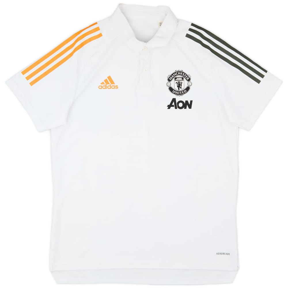 2020-21 Manchester United adidas Polo Shirt - 6/10 - (M)