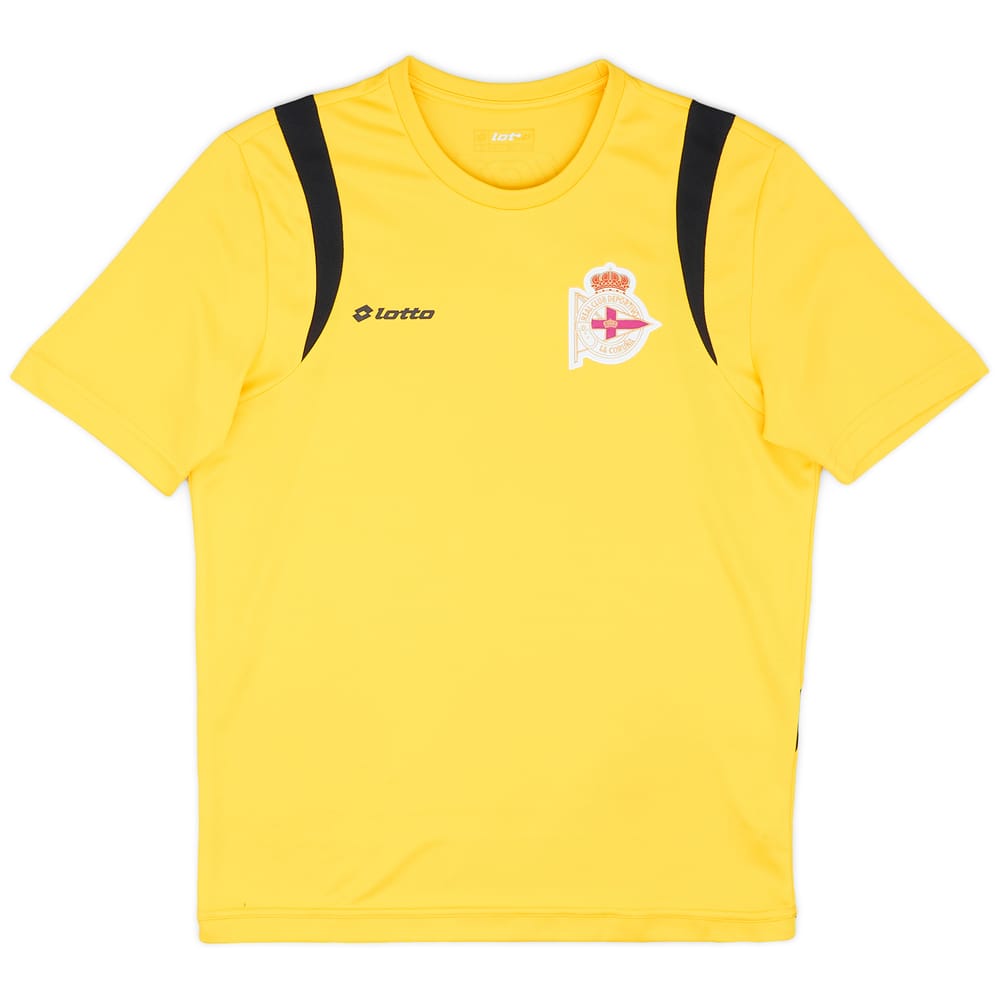 2014-15 Deportivo Lotto Training Tee - As New - (M)