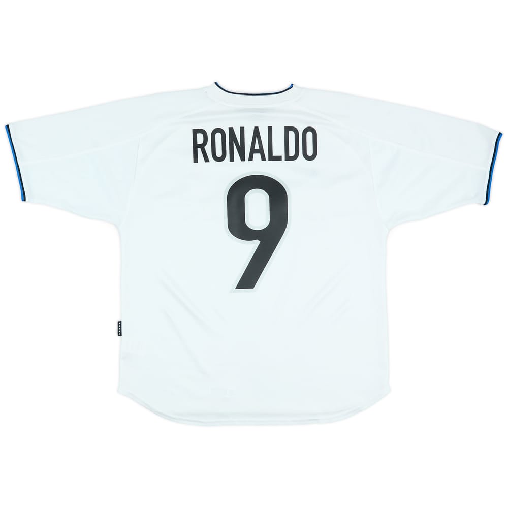 1999-00 Inter Milan Away Shirt Ronaldo #9 - 8/10 - (M)