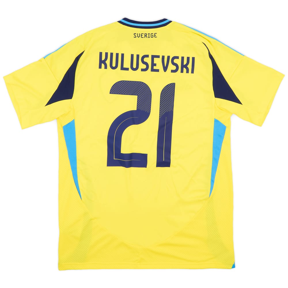 2024-25 Sweden Home Shirt Kulusevski #21 (M)