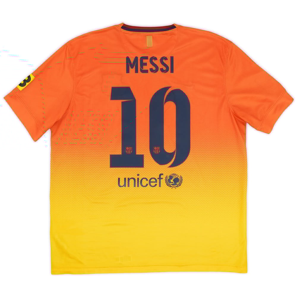 2012-13 Barcelona Away Shirt Messi #10 - 8/10 - (XL)