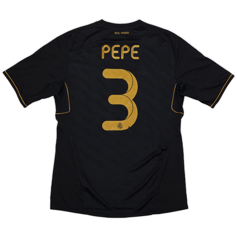 2011-12 Real Madrid Away Shirt Pepe #3 (L)