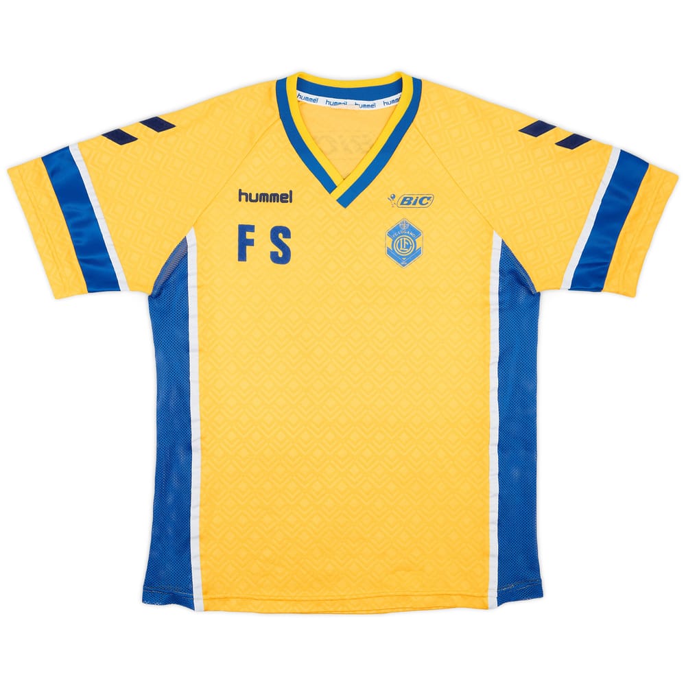 1990-92 Lugano Staff Issue Hummel Training Shirt FS - 8/10 - (L)