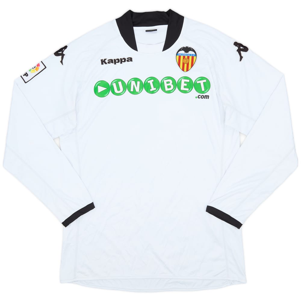 2009-10 Valencia Home L/S Shirt - 5/10 - (L)