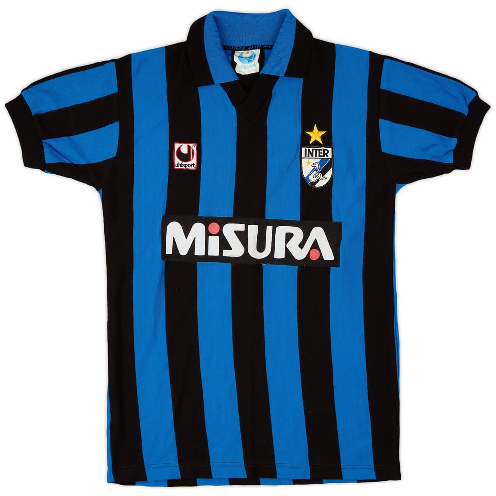 1988-89 Inter Milan Home Shirt #10 - 8/10 - (XS)