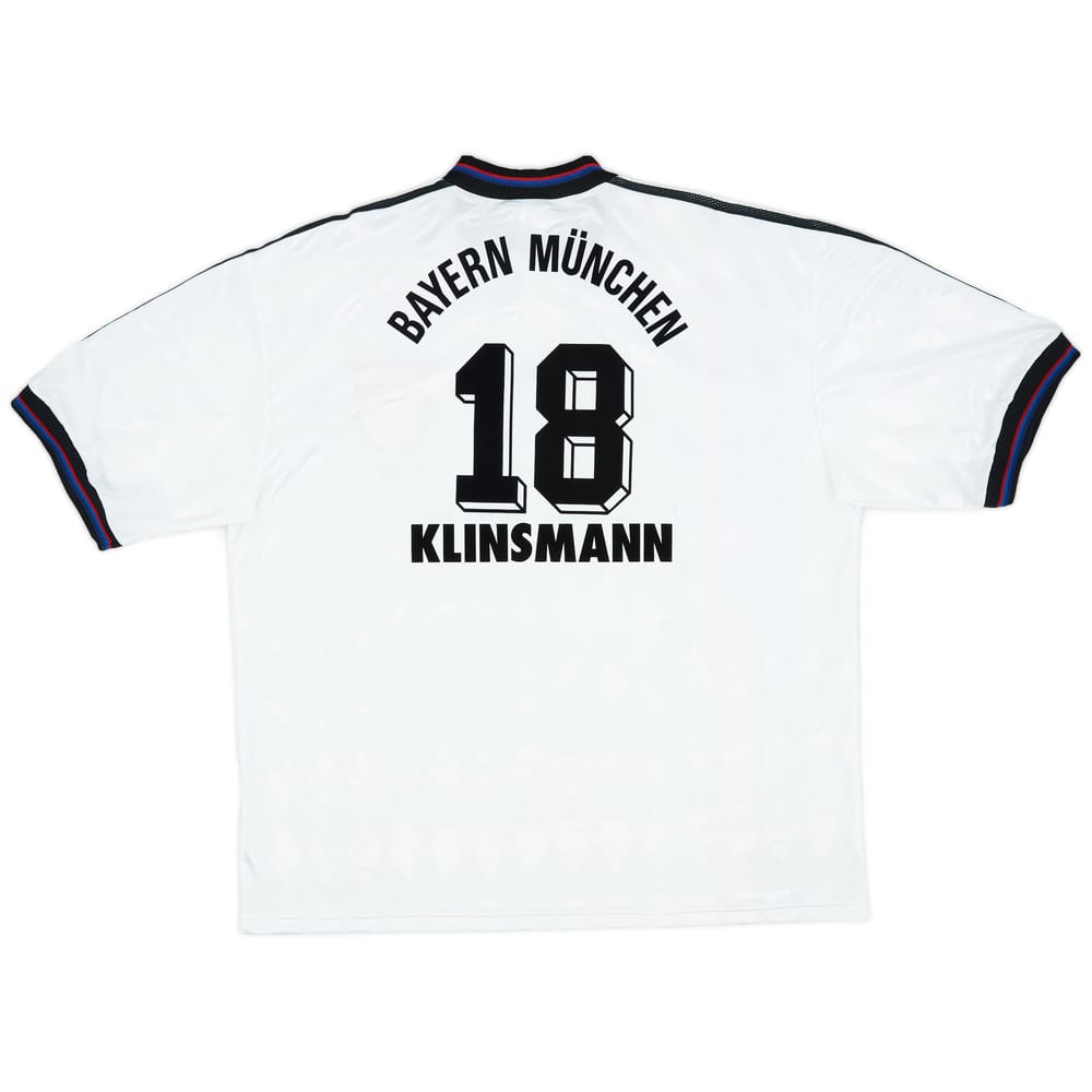 1996-98 Bayern Munich Away Shirt Klinsmann #18 - 8/10 - (XXL)