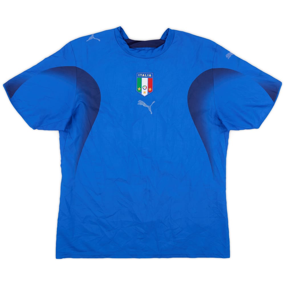 2006 Italy Basic Home Shirt - 4/10 - (L)