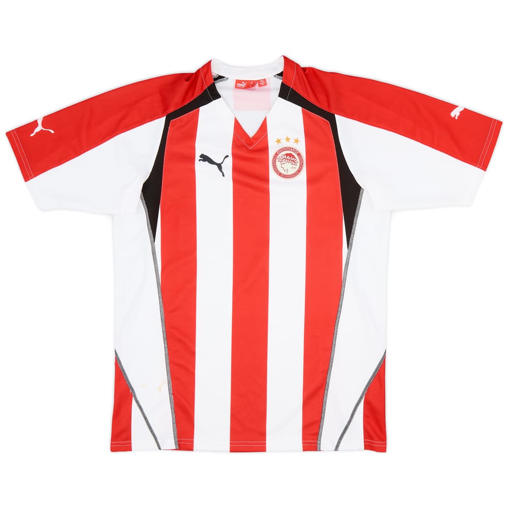 2005-06 Olympiakos Home Shirt - 6/10 - (L)