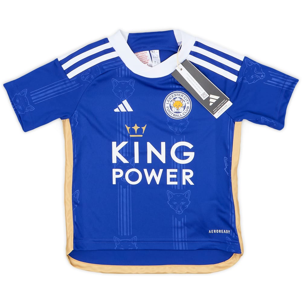 2023-24 Leicester Home Shirt (3-4 Years)