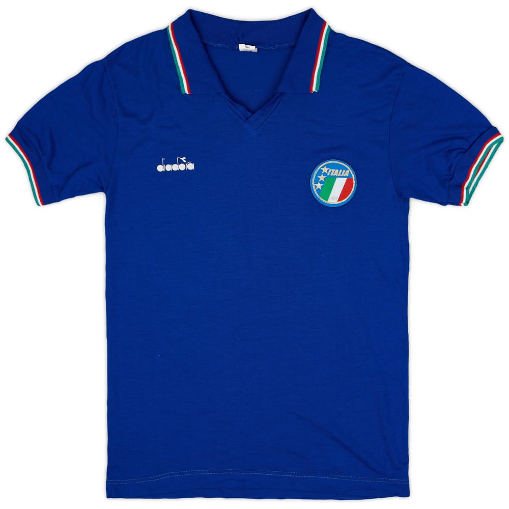 1986-88 Italy Home Shirt - 8/10 - (L)