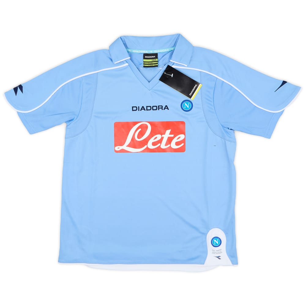 2008-09 Napoli Home Shirt (L.Boys)