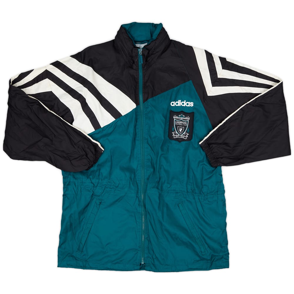 1995-96 Liverpool adidas Rain Jacket - 6/10 - (S)