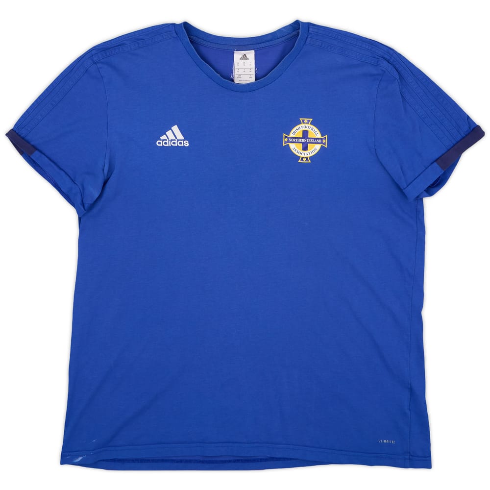 2017-18 Northern Ireland adidas Cotton Tee - 7/10 - (XL)
