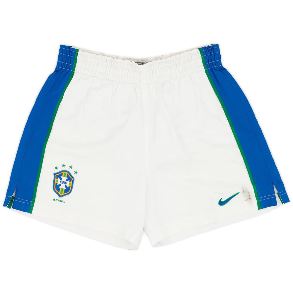 1998-00 Brazil Away Shorts - 7/10 - (S)