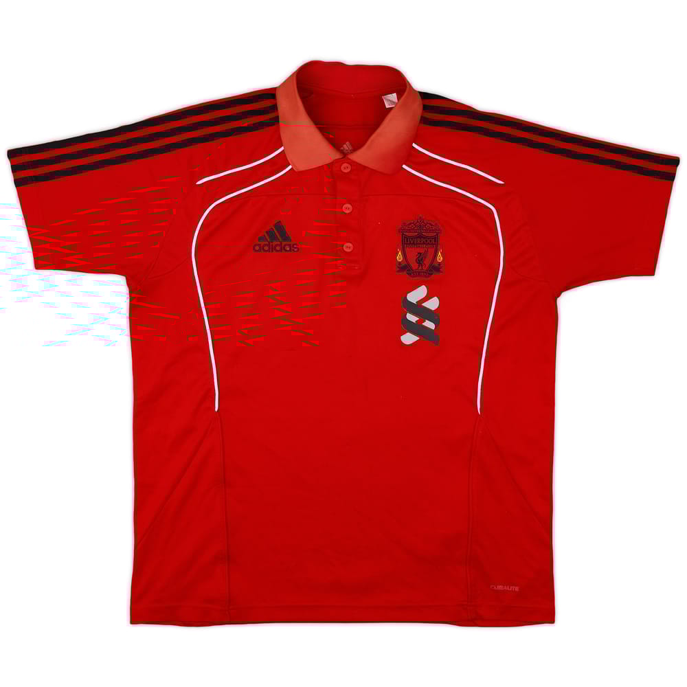 2010-11 Liverpool adidas Polo Shirt - 8/10 - (M)