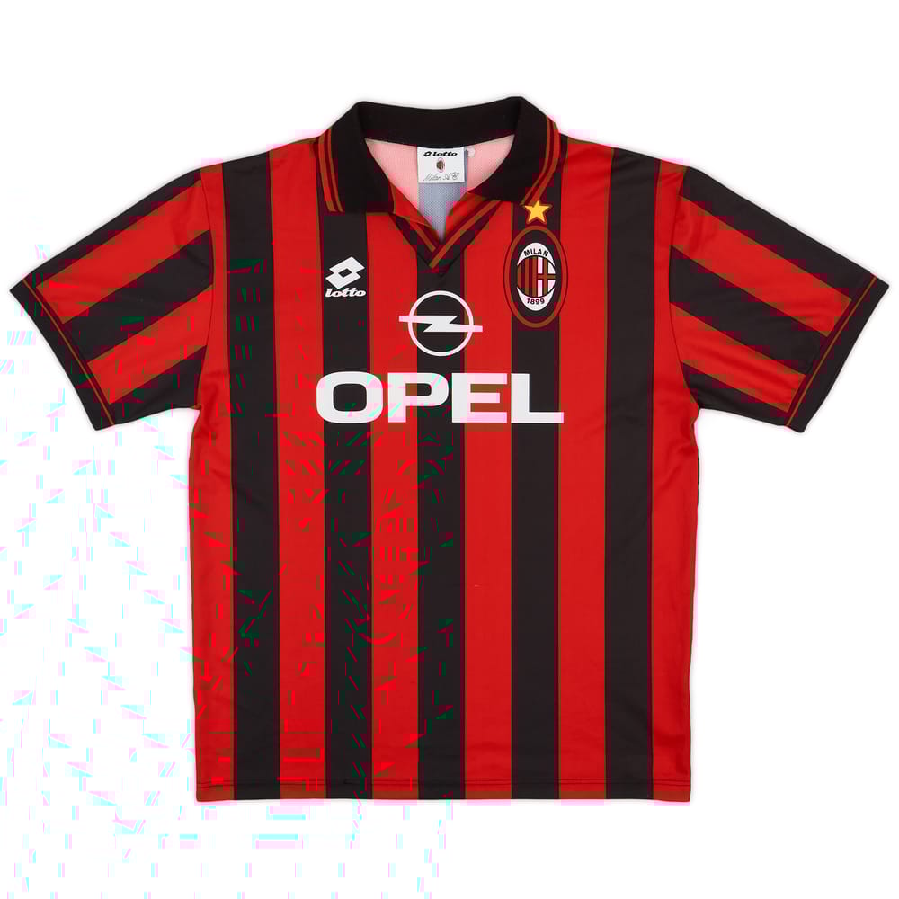 1997-98 AC Milan Home Shirt - 8/10 - (XL)
