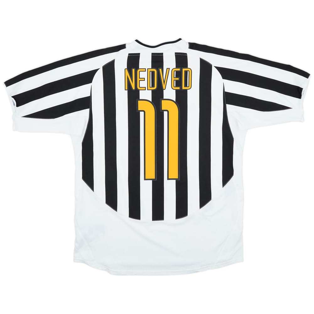 2003-04 Juventus Home Shirt Nedved #11 - 7/10 - (XL)