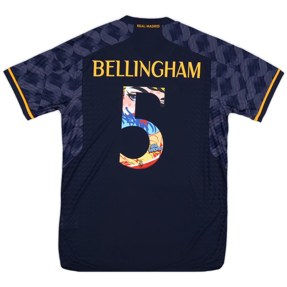 2023-24 Real Madrid Authentic Away Shirt Bellingham #5 (L)
