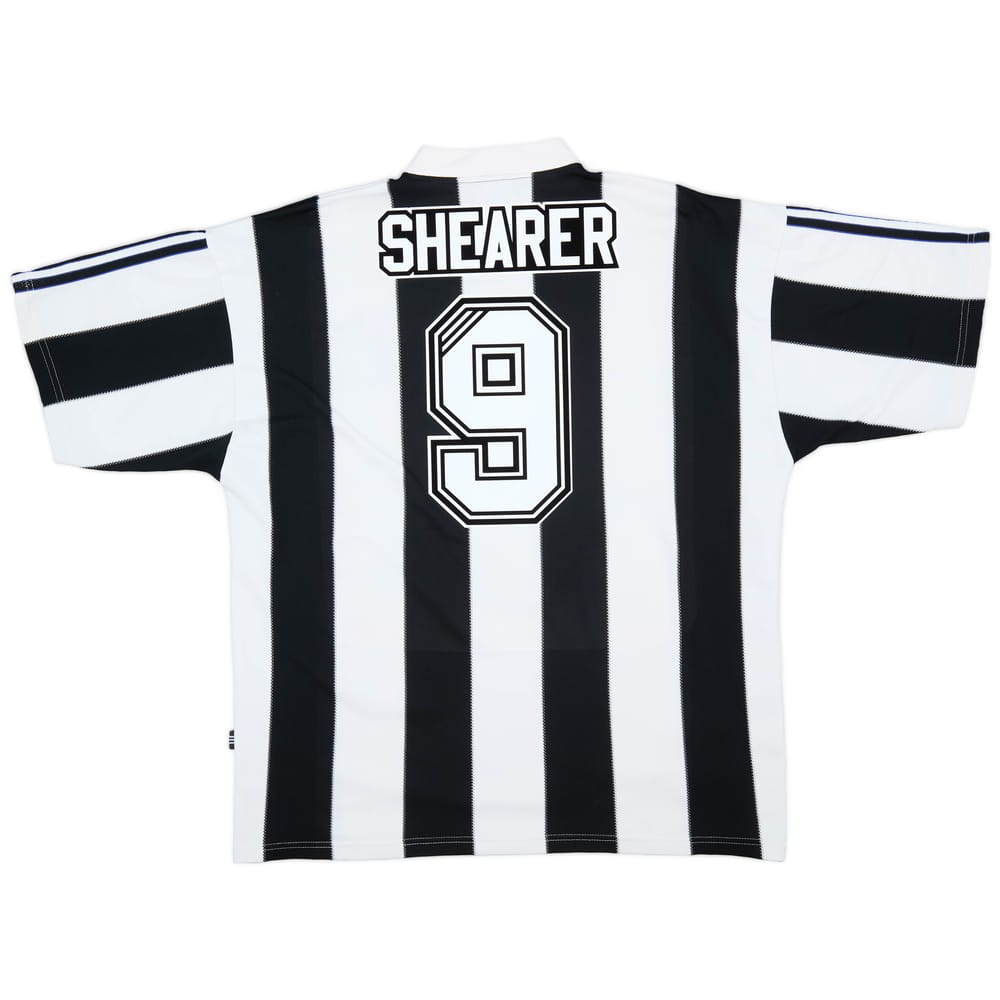 1995-97 Newcastle Home Shirt Shearer #9 - 8/10 - (XL)