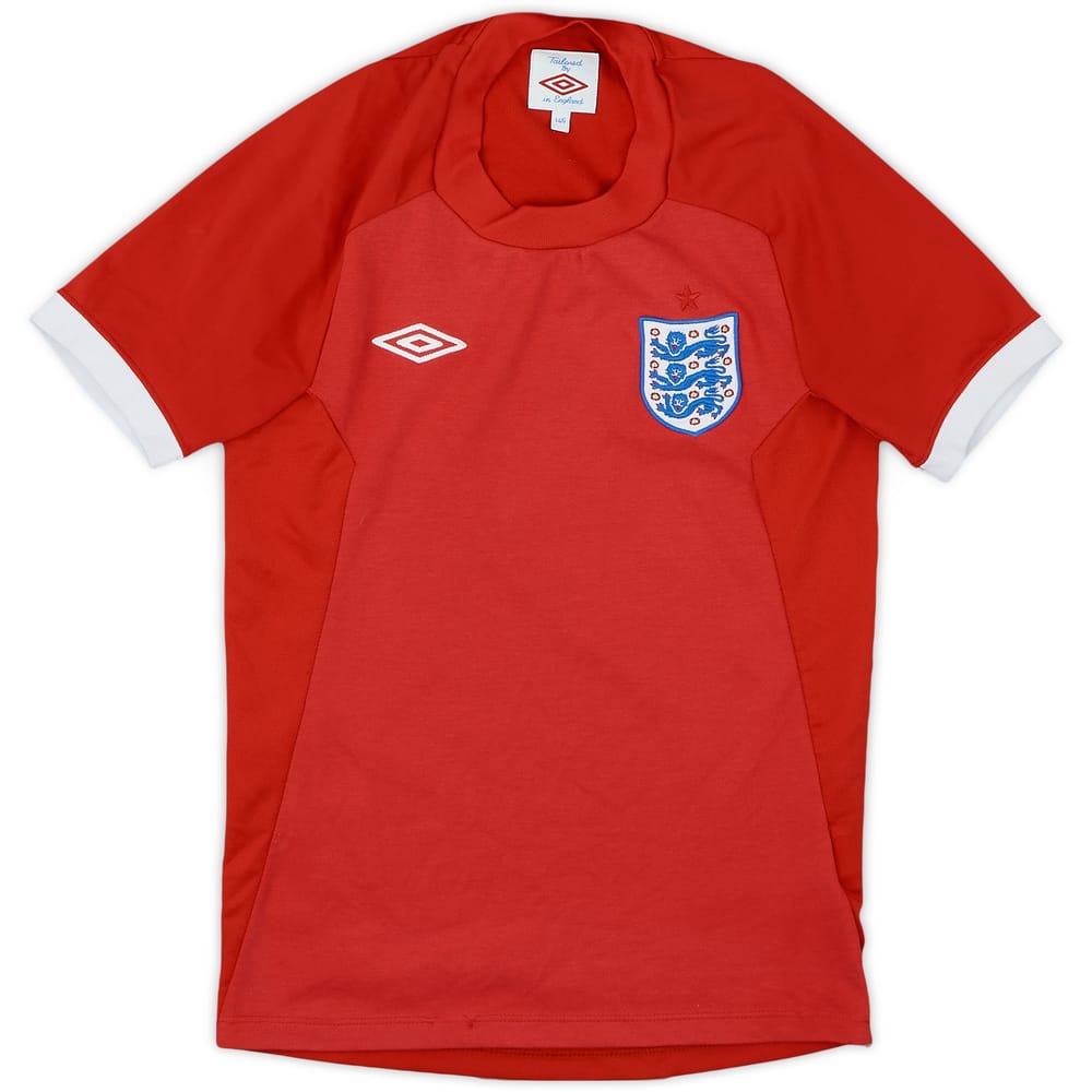 2010-11 England Away Shirt - 8/10 - (M.Boys)