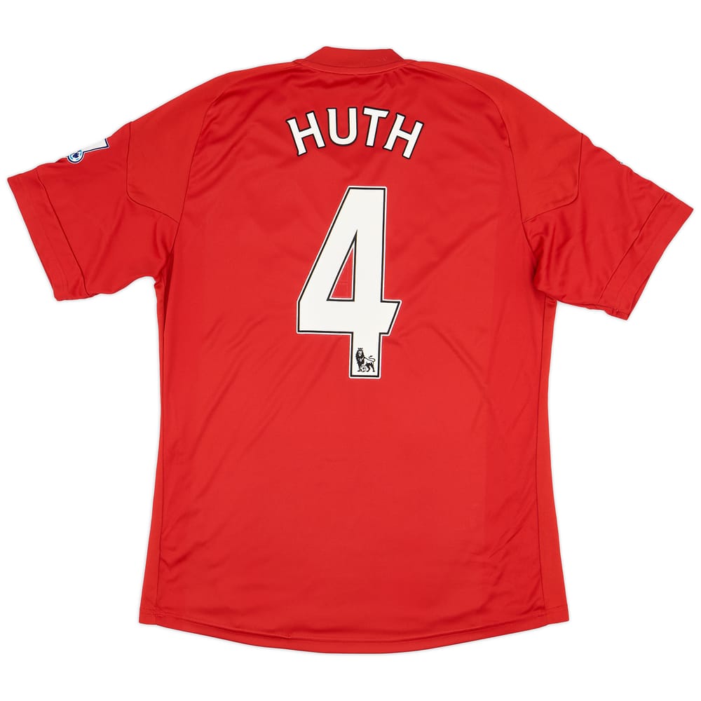 2010-11 Stoke City Home Shirt Huth #6 - 8/10 - (L)