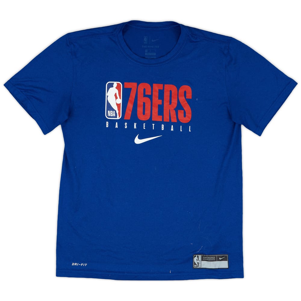 2019-20 Philadelphia 76ers Nike Training Tee - 8/10 - (M)