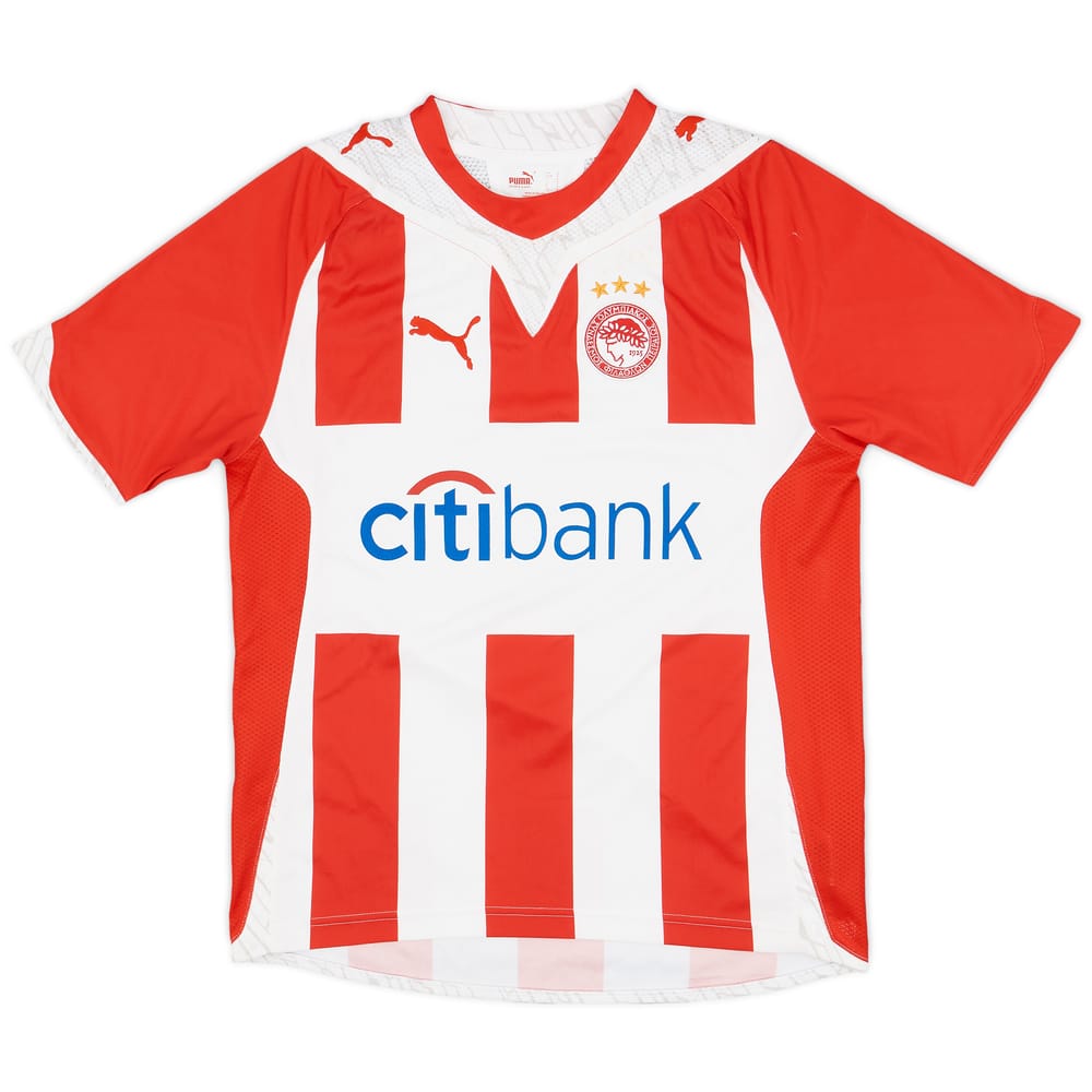 2009-10 Olympiakos Home Shirt - 5/10 - (S)