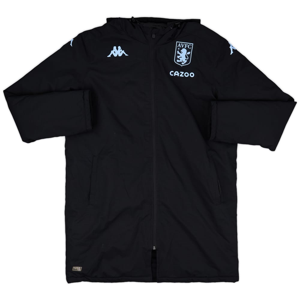 2021-22 Aston Villa Kappa Padded Bench Coat - 9/10 - (XL)