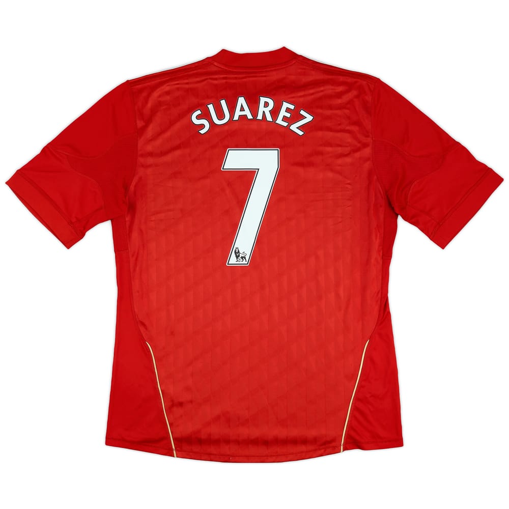2010-12 Liverpool Home Shirt Suarez #7 - 5/10 - (L)