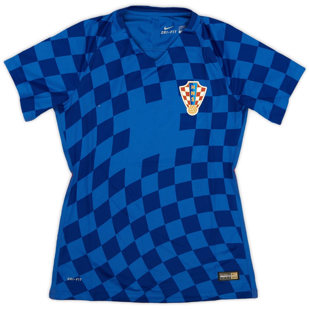 2016-17 Croatia Authentic Away Shirt - 9/10 - (S)