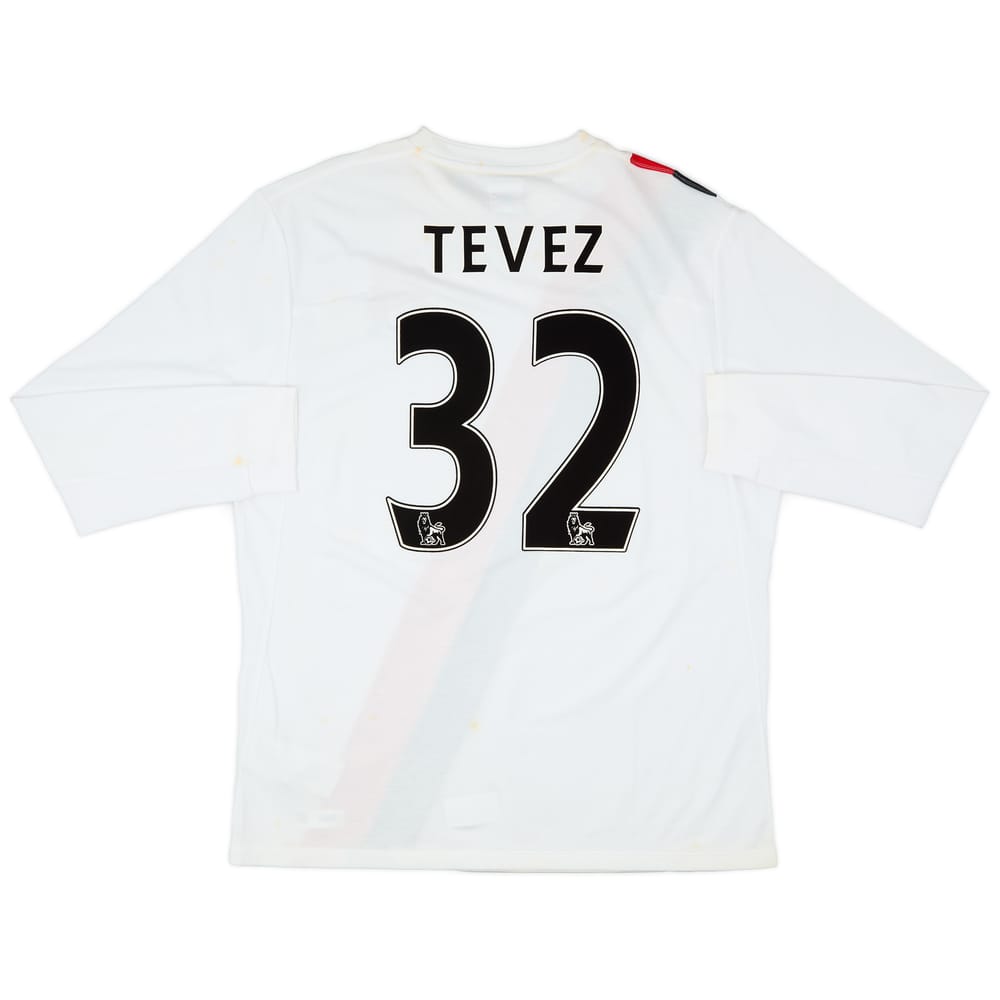 2009-11 Manchester City Third L/S Shirt Tevez #32 (L)
