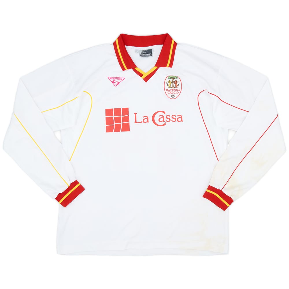 2000-02 Ravenna Away L/S Shirt #14 - 6/10 - (L)