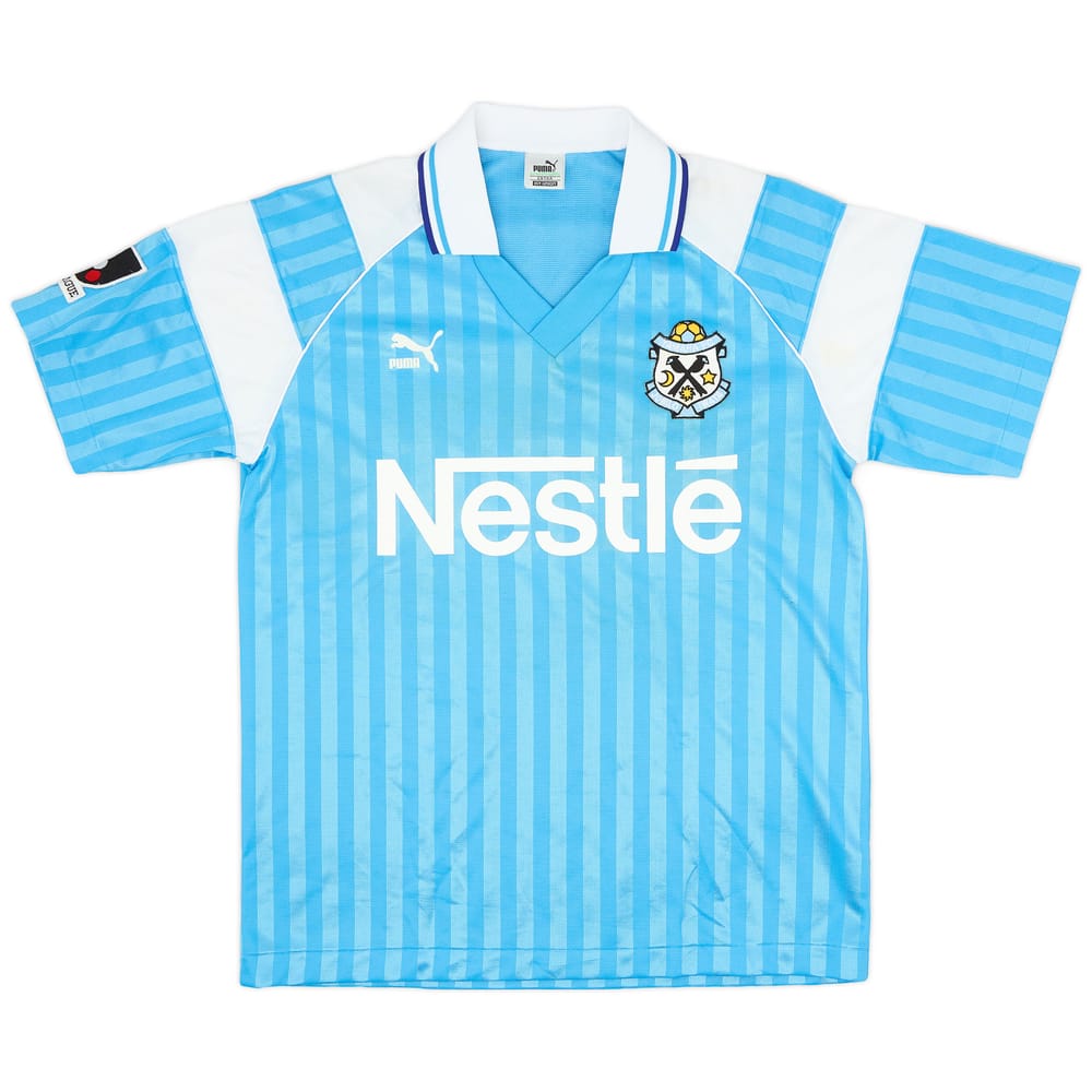 1993-95 Jubilo Iwata Home Shirt - 8/10 - (M)