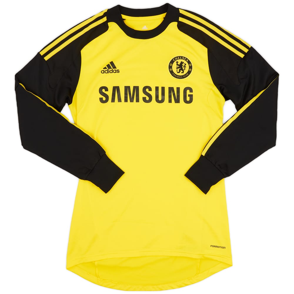 2013-14 Chelsea GK Player Issue Home Shirt - 8/10 - (M)