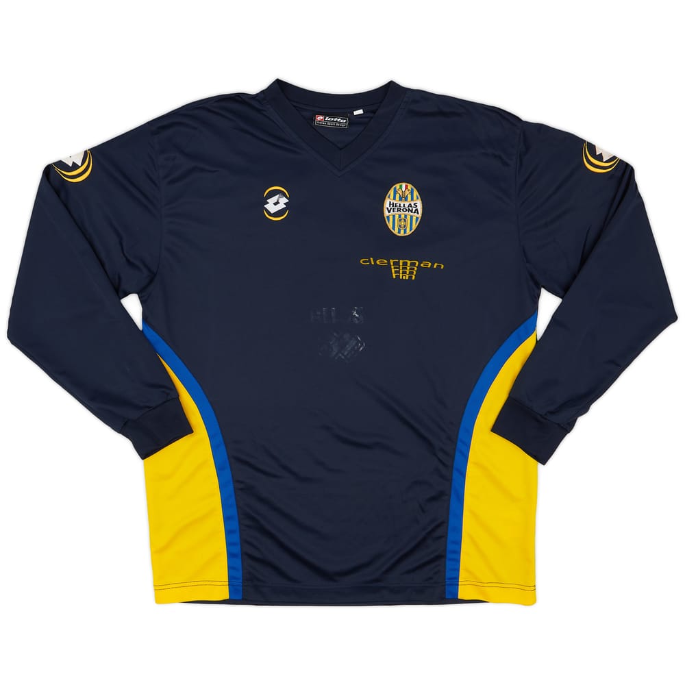 2002-03 Hellas Verona Lotto Training L/S Shirt - 4/10 - (XL)