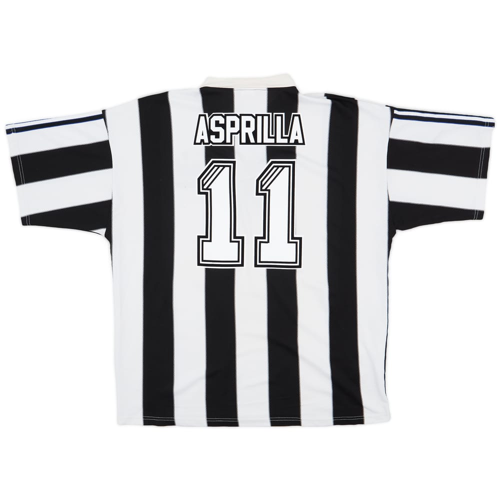 1995-97 Newcastle Home Shirt Asprilla #11 - 5/10 - (XXL)