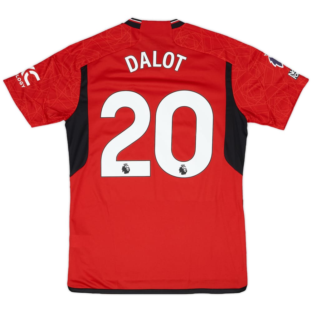 2023-24 Manchester United Home Shirt Dalot #20 (L)