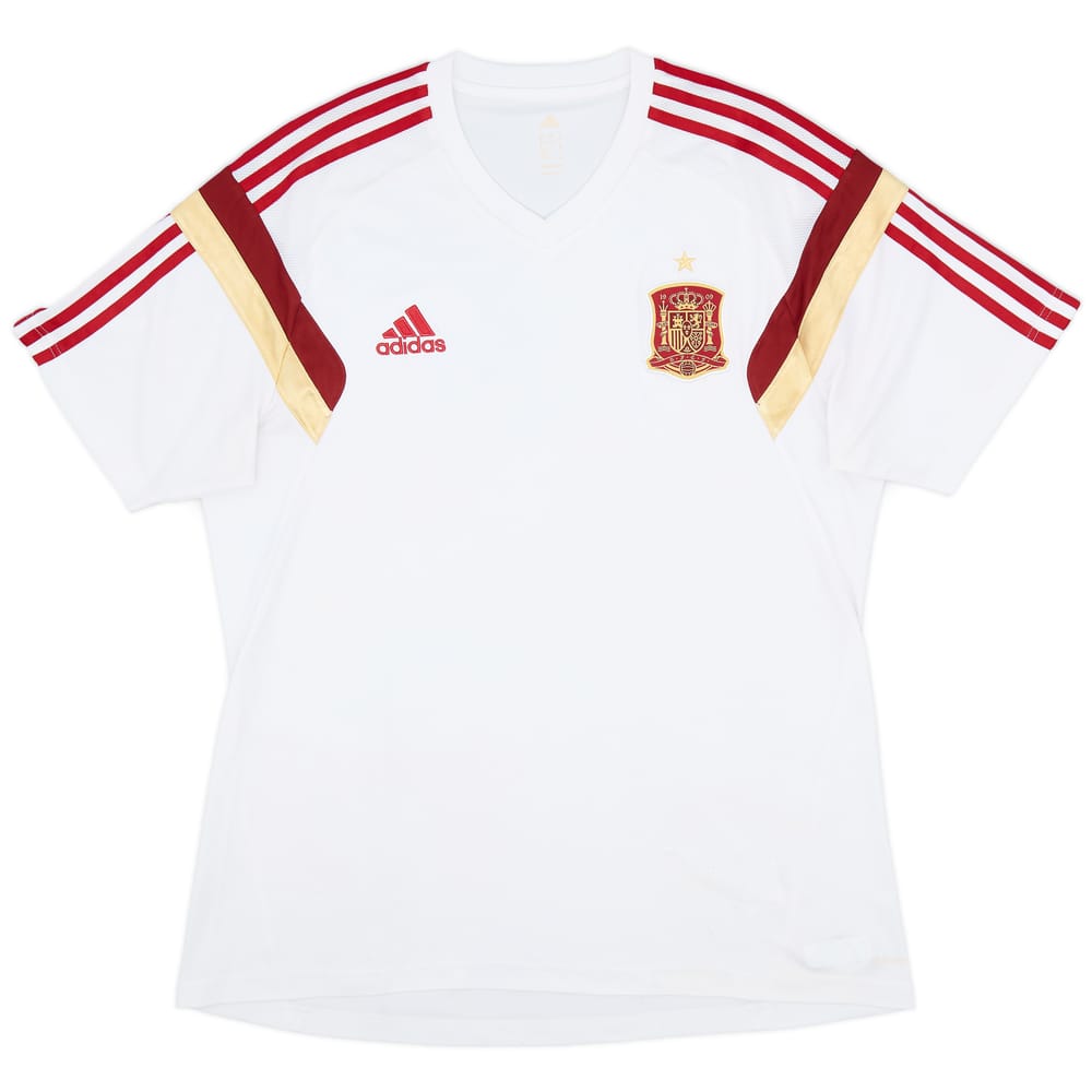 2014-15 Spain adidas Training Shirt - 6/10 - (XL)