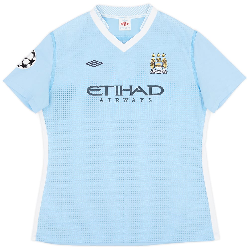2011-12 Manchester City Home Shirt - 7/10 - (Women's L)