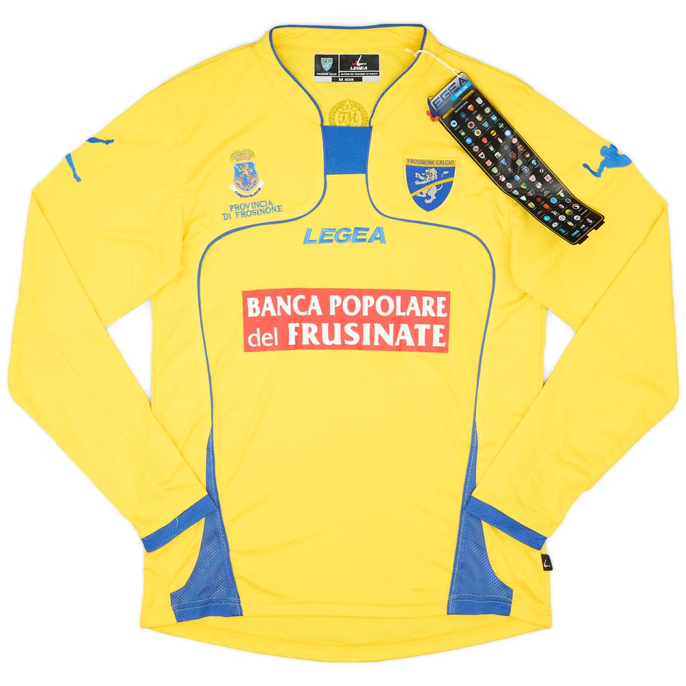 2011-13 Frosinone Home L/S Shirt #18 (M)