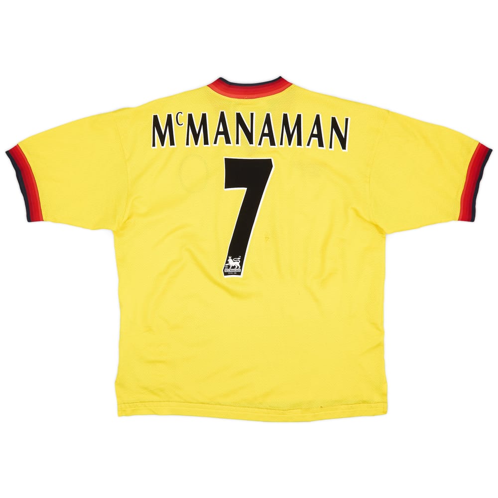 1997-99 Liverpool Away Shirt McManaman #7 - 5/10 - (L)