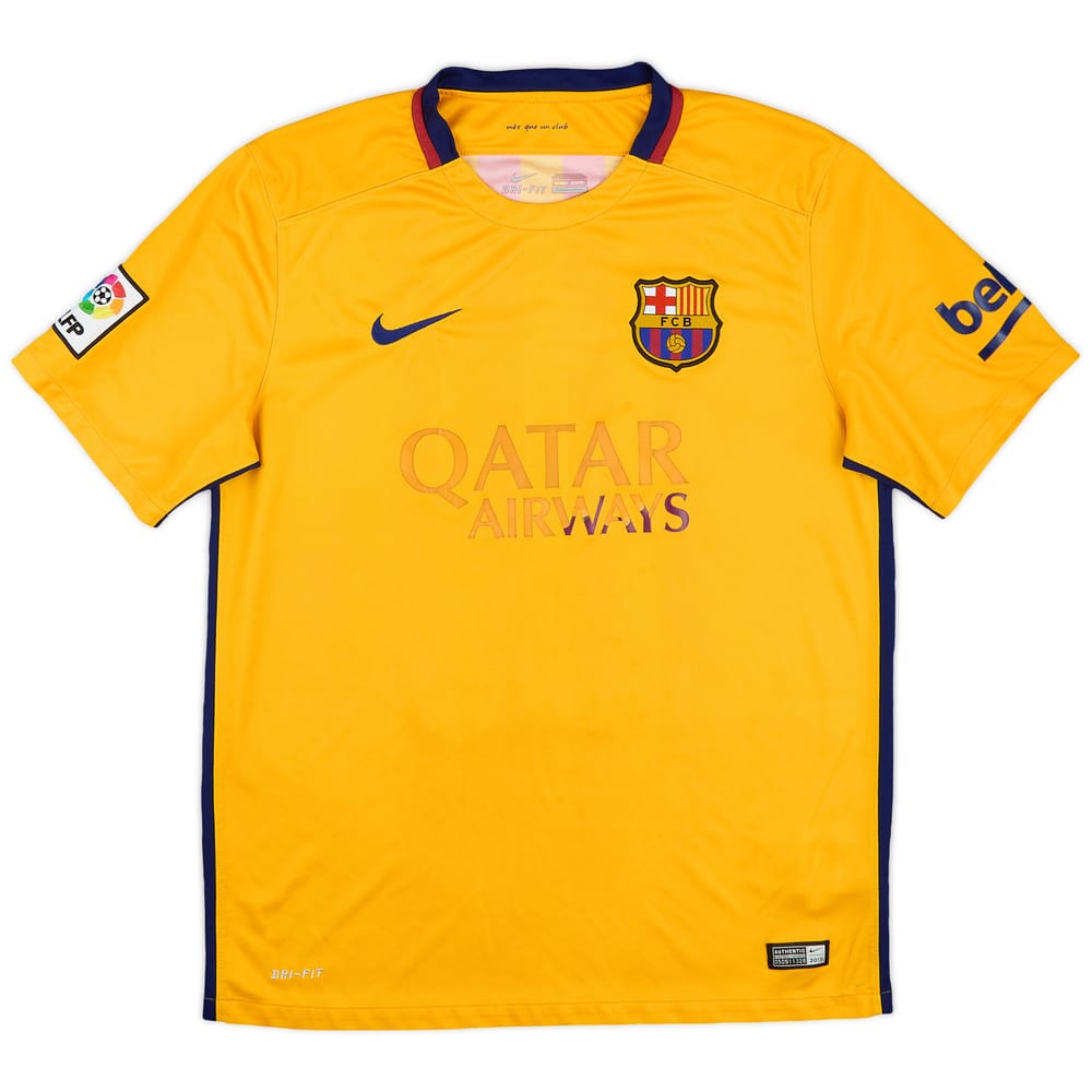2015-16 Barcelona Away Shirt - 4/10 - (L)
