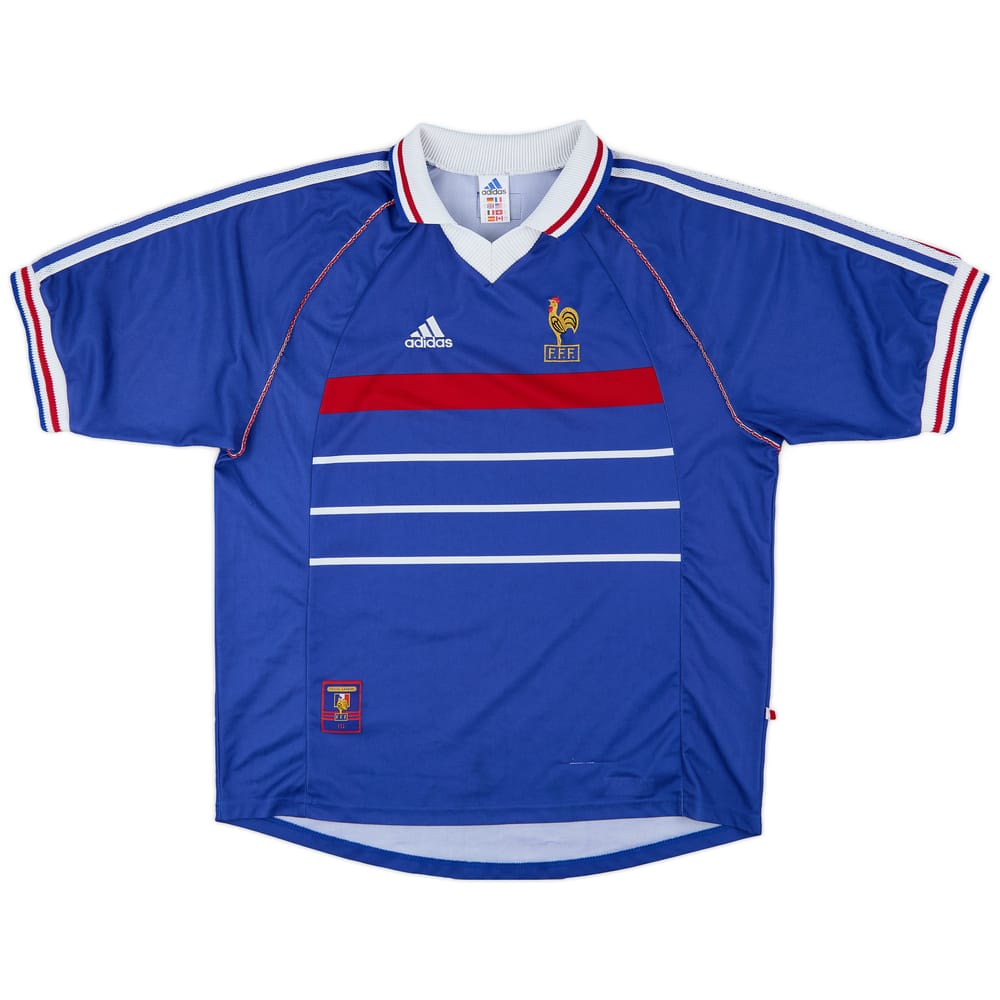 1998-00 France Home Shirt - 8/10 - (XL)