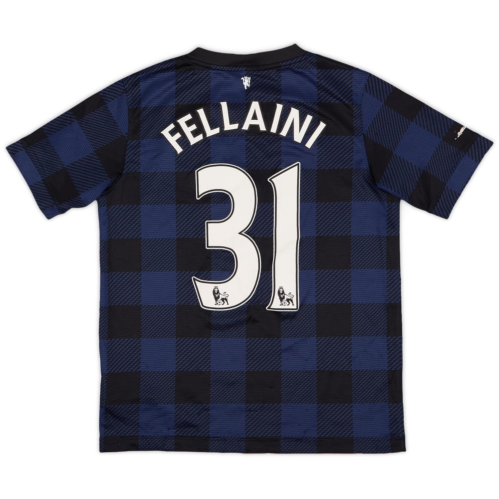 2013-14 Manchester United Away Shirt Fellani #31 - 6/10 - (L.Boys)