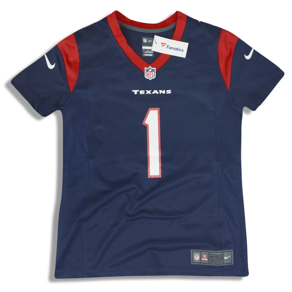2018 Houston Texans Puds #1 Nike Game Jersey (Home) Womens (M) - W/Tags