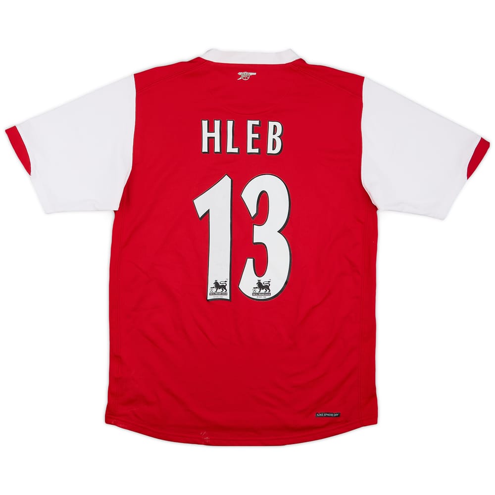 2006-08 Arsenal Home Shirt Hleb #13 - 4/10 - (S)