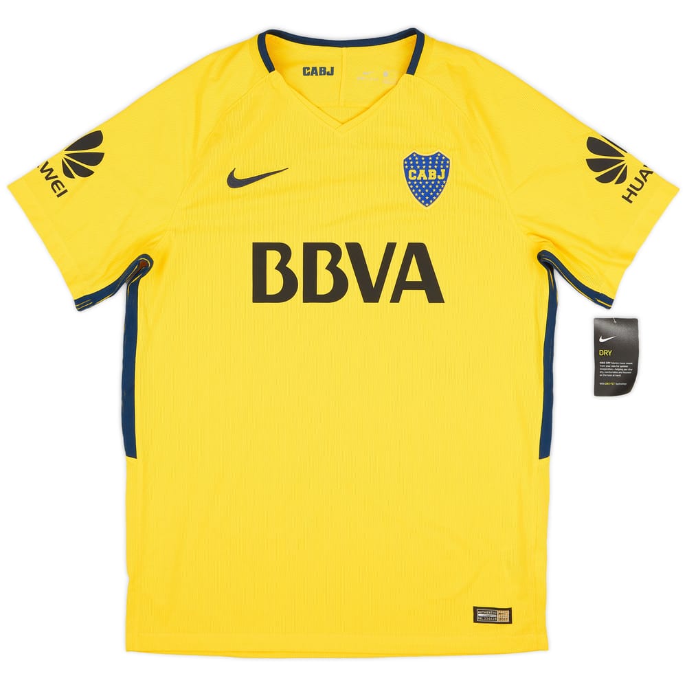 2017-18 Boca Juniors Authentic Away Shirt (L)