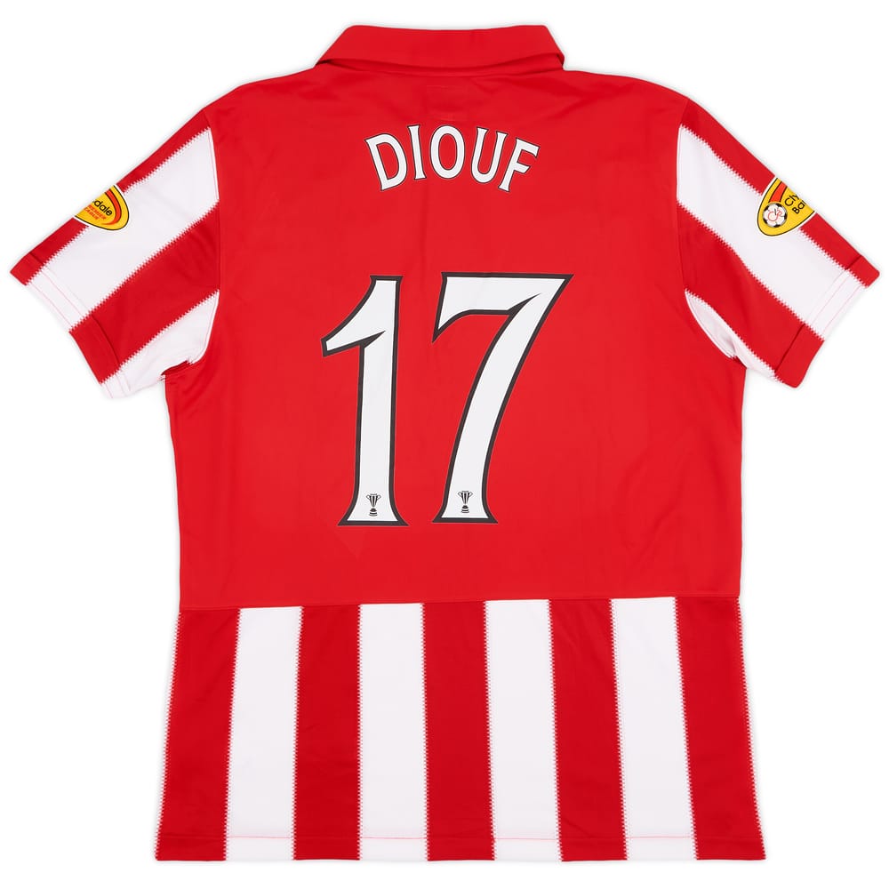 2010-11 Rangers Away Shirt Diouf #17 (M)